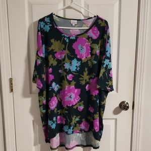 5/$30 SALE! Lularoe Floral Irma Tee (W2)